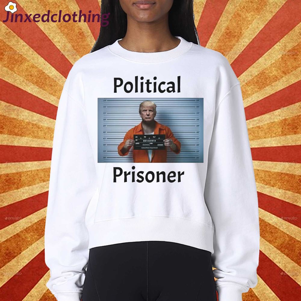 Political Prisoner Trump Mugshot T-shirt 